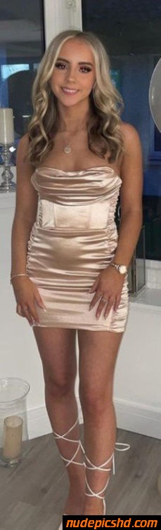 Blondie In Tight Gold