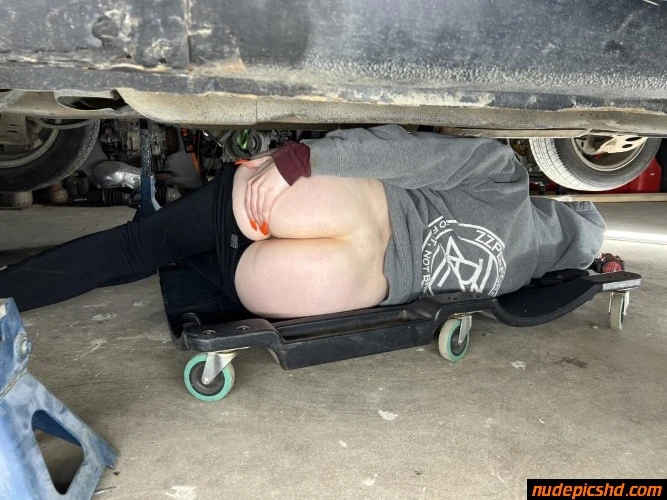 Working On Cars Always Makes My Clothes Fall Off