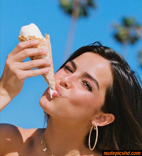 Addison Rae Casual Eating