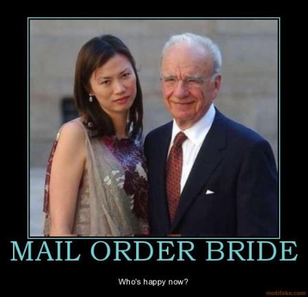 Mail Order Bride Demotivational