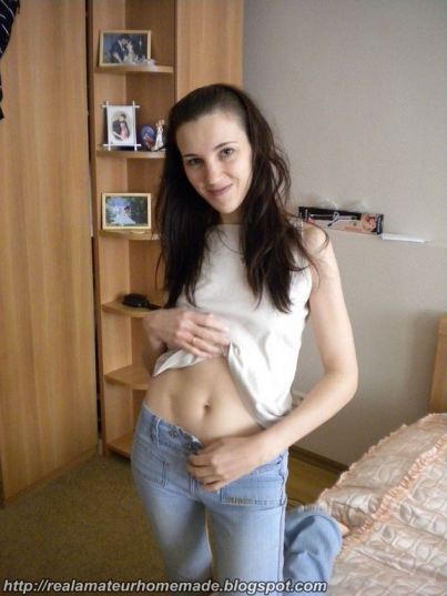 Amateur Homemade Skinny Girl Nude