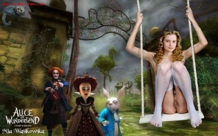 Mia Wasikowska Alice In Wonderland Porn