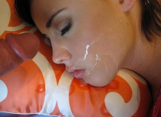 Teen Facial While Sleeping