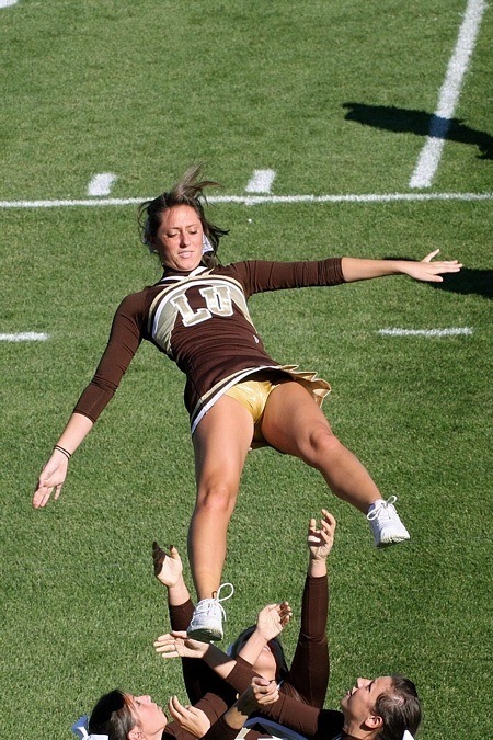 Cheerleader Oops Nude