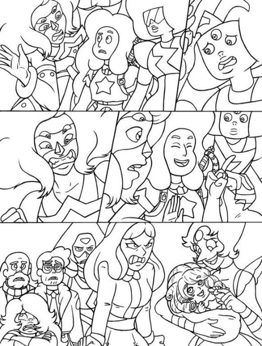 Connie Steven Universe X Rose Quartz